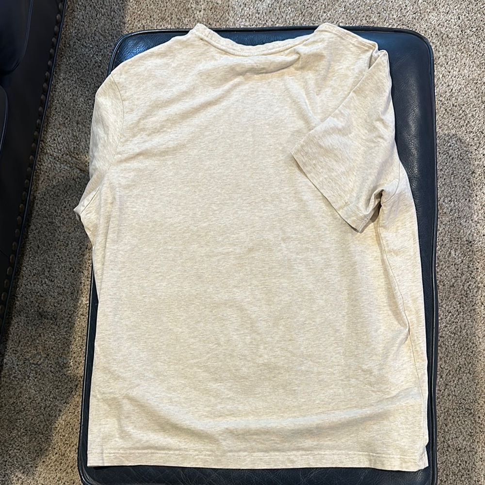 Men's Beige T-Shirt - Picture 3 of 3